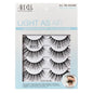 Ardell Light as Air 522 Lashes - Ultra Lightweight False Eyelashes, Comfortable Fit, 4 Pairs Pack