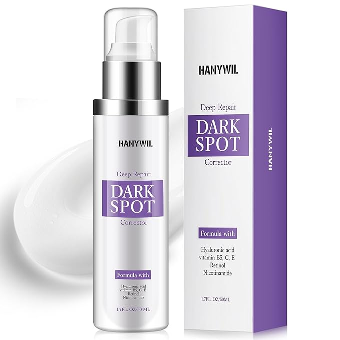 Dark Spot Corrector for Face & Body,Rapid Tone Repair Cream with Hyperpigmentation Treatment,Sun Spot, Age Spot & Melasma Remover,Dermatologist-Tested Brightening Retinol Serum (1.7 Fl Oz)