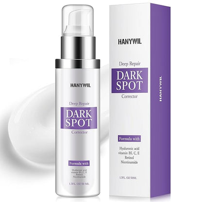 Dark Spot Corrector for Face & Body,Rapid Tone Repair Cream with Hyperpigmentation Treatment,Sun Spot, Age Spot & Melasma Remover,Dermatologist-Tested Brightening Retinol Serum (1.7 Fl Oz)
