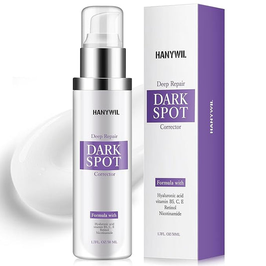 Dark Spot Corrector for Face & Body,Rapid Tone Repair Cream with Hyperpigmentation Treatment,Sun Spot, Age Spot & Melasma Remover,Dermatologist-Tested Brightening Retinol Serum (1.7 Fl Oz)