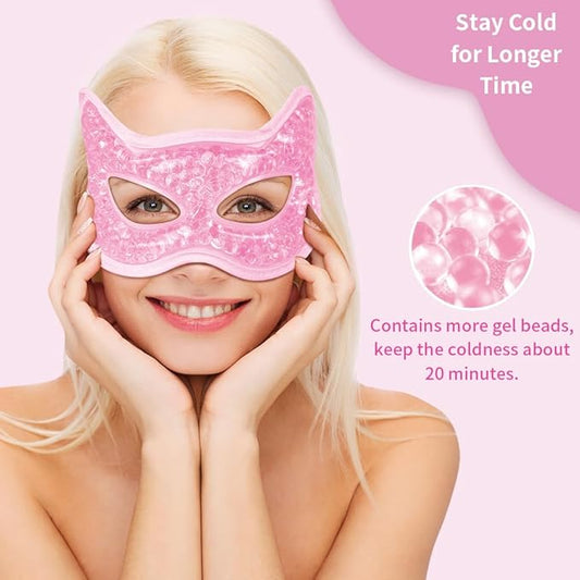Cooling eye mask, gel eye
