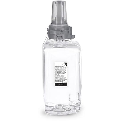 GOJO Clear & Mild Foam Handwash, Fragrance Free, EcoLogo Certified, 1250 mL Foam Soap Refill ADX-12 Push-Style Dispenser (Pack of 3) - 8811-03