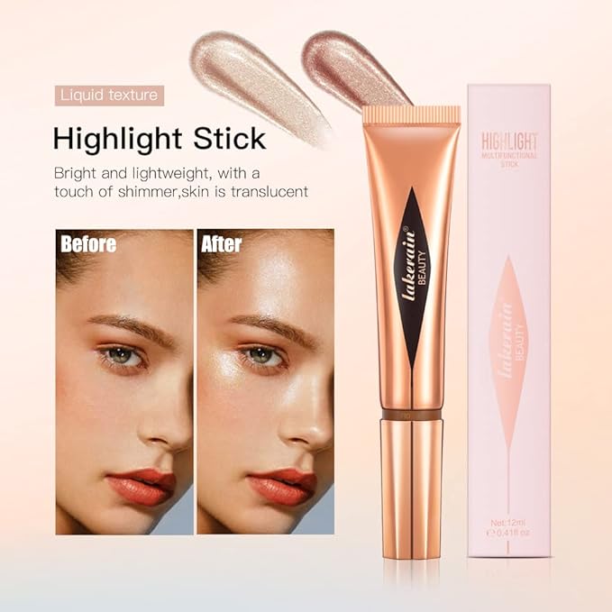 Liquid Highlighter Beauty Stick, Highlighter Makeup, Highlighter Wand,Liquid