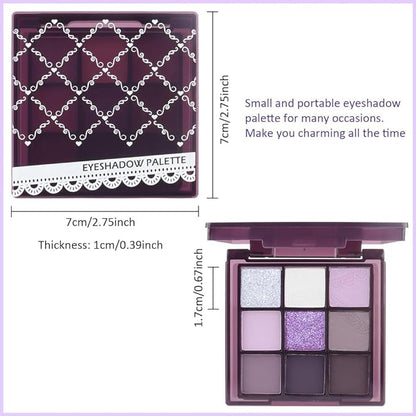 9 Colors Purple Silver White Tan Grape Matte