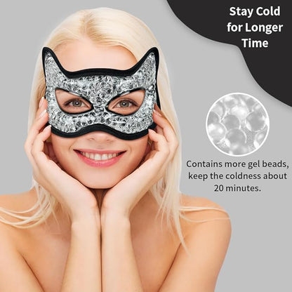 Cooling eye mask, gel eye