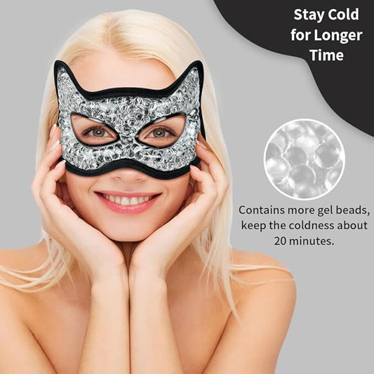Cooling eye mask, gel eye
