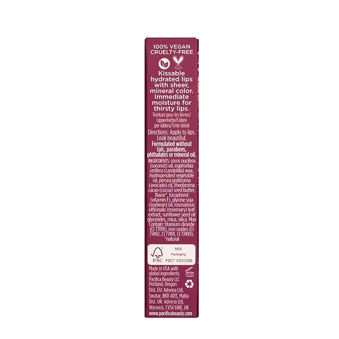 Pacifica Beauty Color Quench Tinted Lip