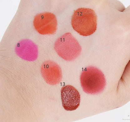 Long Lasting Lip Stain for Lips and Cheek Tint | High Pigment Color | lightweight Matte Finish | Weightless | Full Coverage | Twist Velvet Tint #12 (No.12)