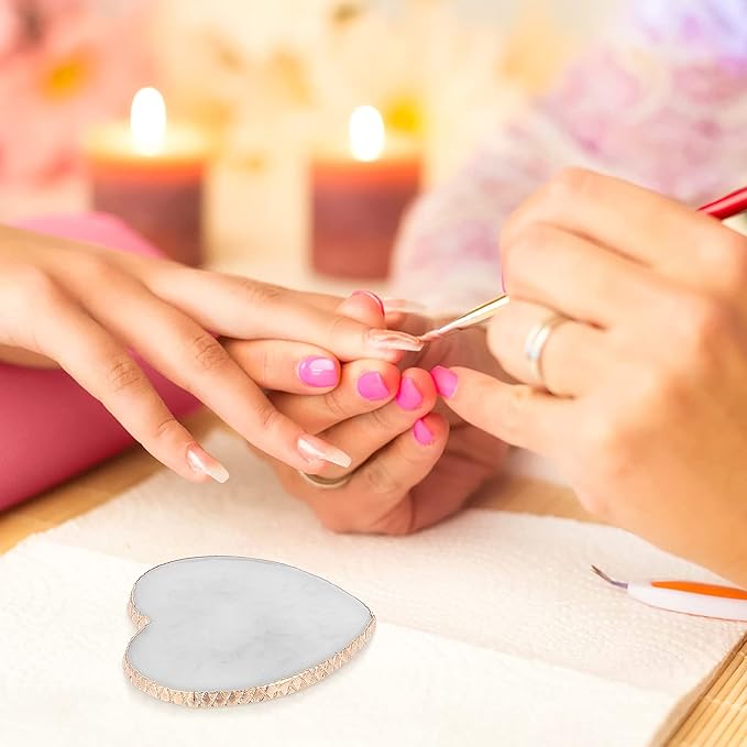 Resin Nail Art Palette Nail Mixing Palette Polish