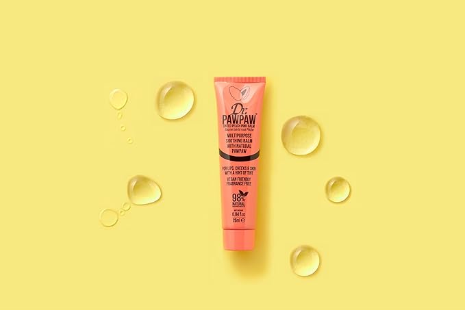 Tinted Peach Pink, Multi-Purpose Natural No