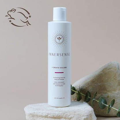INNERSENSE Organic Beauty - Natural I Create Volume Hair Volumizing Lotion | Non-Toxic, Cruelty-Free, Clean Haircare (Travel Size, 2 fl oz | 59 ml)