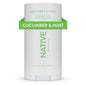 Native Deodorant Contains Naturally Derived Ingredients, 72 Hour Odor Control | Deodorant for Women and Men, Aluminum Free with Baking Soda, Coconut Oil and Shea Butter | Cucumber & Mint
