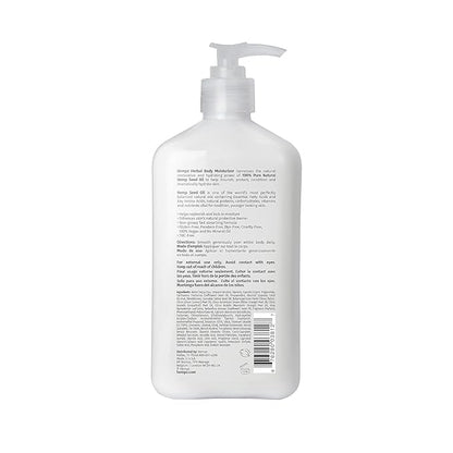 Hempz Body Lotion - Citrine Crystal & Quartz Daily Moisturizing Cream, Shea Butter Hand and Body Moisturizer - Hemp Extract Lotion - Skin Care Products, Pure Organic Hemp Seed Oil - 17 Fl Oz