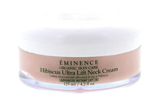 Eminence Organic Skincare Hibiscus Ultra Lift Neck Cream, 4.2 Ounce, (4324/EM)
