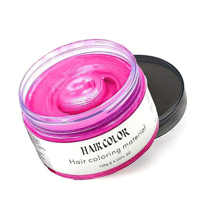 Instant Pink Hair Wax Dye,Natural