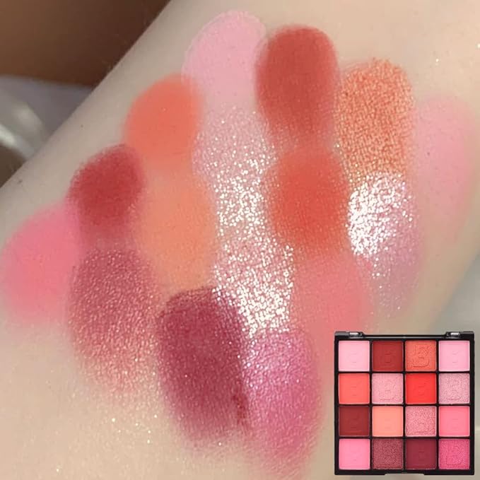 16 Girds Colorful Matte Shimmer Eyeshadow Palette