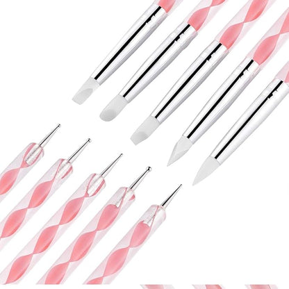 21 pcs nail art brushes