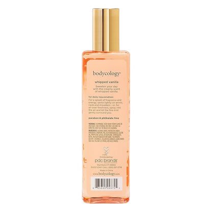 Bodycology Whipped Vanilla Fragrance Mist Women 8 oz