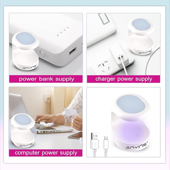 Mini uv light for gel