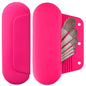 Silicone makeup brush holder travel