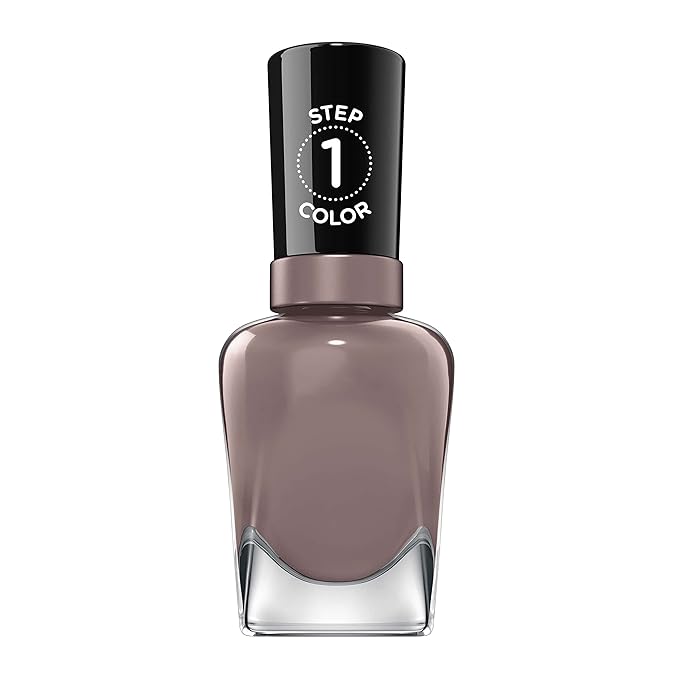 Sally Hansen Miracle Gel, To the Taupe, Long Lasting, Gel-Like Formula, No UV Lamp Needed, Opaque, Creme Taupe Nail Polish