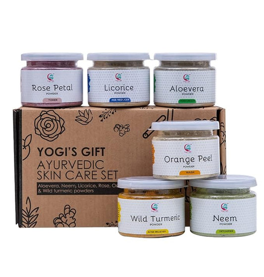 Ayurvedic Skin Care Sampler | Six Powders in 1oz