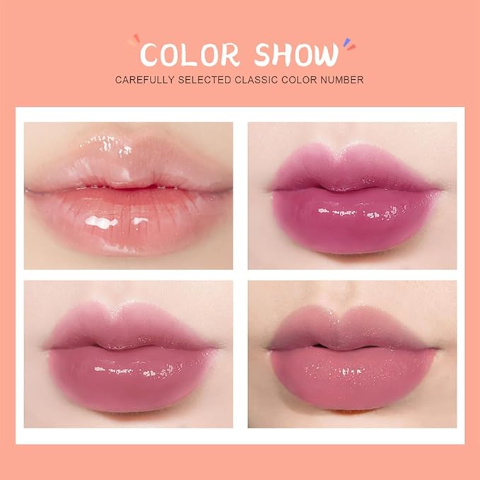 10 Colors Lip Tint Stain Set, Korean Plumping Plumping