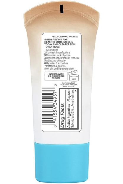 Maybelline Dream Pure Skin Clearing BB Cream, 8-in-1