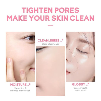 Japan Sakura Skincare Set 7PCS-Teenage Skin Care Set-Skin Care for Teens 10-12-Skincare for Girls 10-12-Teen Skin Care Kit with Cleanser,Face Cream,Mud Mask,Eye Cream (One Size, Starter Moiturizing)