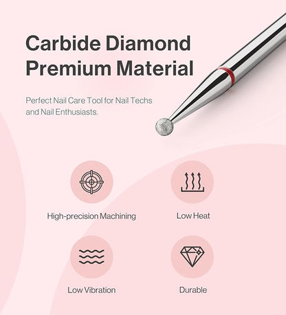 Melodysusie 1.8mm ball shape cuticle
