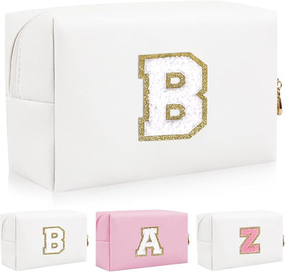Personalized initial letter patch makeup