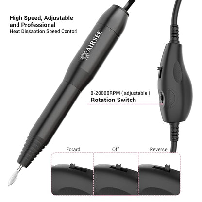Airsee n24 portable electric nail