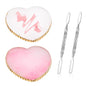 2 Pcs Resin Nail Art Palette and 2