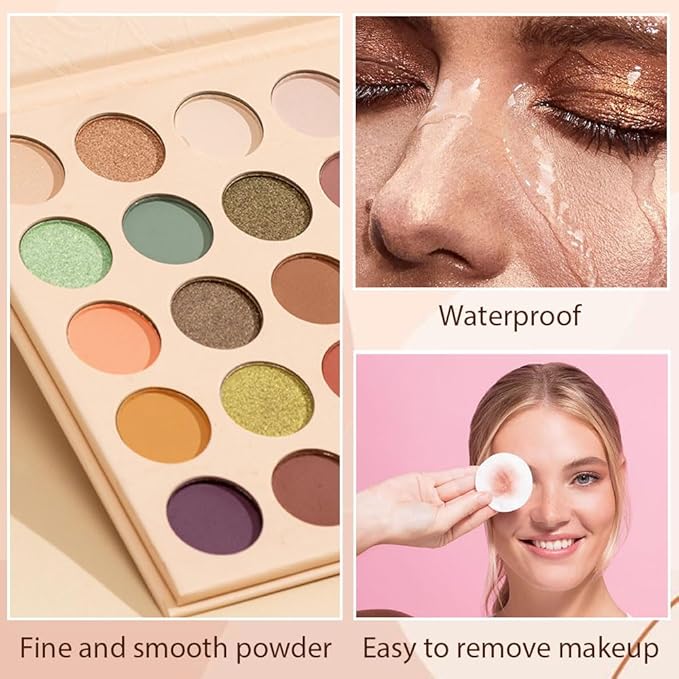 40 Girds Matte Shimmer Colorful Eyeshadow Palette