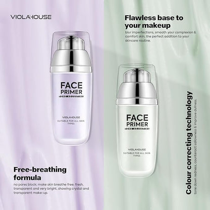 VIOLA HOUSE Face Primer, Tone Adjust Primer For Face