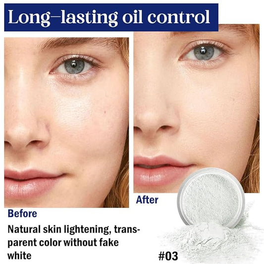 Oil Control Setting powder, Sebum Drying Powder, Waterproof, (03, 1)