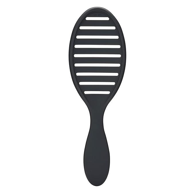 Wet Brush Refresh and Extend Speed Dry Black Detangling Hair Brush -Vented Design and Ultra Soft HeatFlex Bristles Are Blow Dry Safe -Removes Dirt Excess Oils and Impurities-Charcoal Infused Bristles