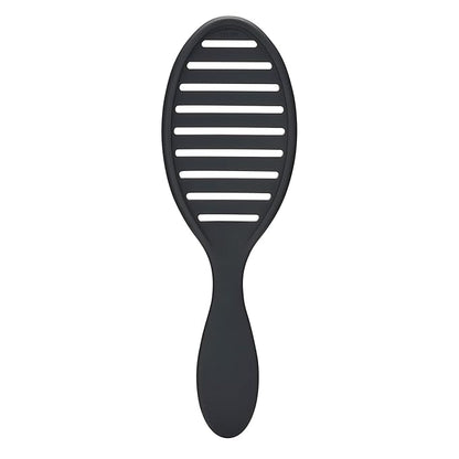 Wet Brush Refresh and Extend Speed Dry Black Detangling Hair Brush -Vented Design and Ultra Soft HeatFlex Bristles Are Blow Dry Safe -Removes Dirt Excess Oils and Impurities-Charcoal Infused Bristles