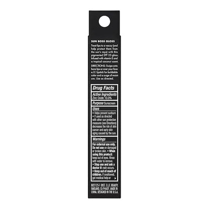 e.l.f. Sun Boss Gloss SPF 25, Pigmented Lip