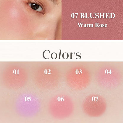 EGLIPS All Over Blusher - Multi-Use Cream Jelly Blush for Eyes & Cheeks Buildable and Blendable Texture with Shimmery Pearls Natural Korean Face Makeup (01 REFLECTION, 0.18 oz)