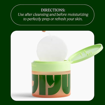 Korean Skincare Anti-Aging, Dark Spot & Wrinkle Minimizing Toner Pads - Hydrating with Snail Mucin, Centella Asiatica, Niacinamide, Peptides - For Polished & Youthful Skin - 100 Count