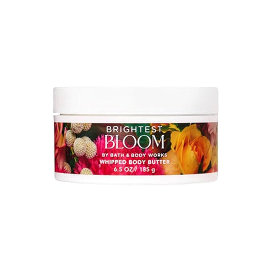 Bath & Body Works Brightest Bloom Whipped Body Butter - 6.5 oz / 185 g (Brightest Bloom)