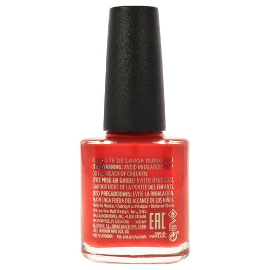CND Vinylux Longwear Red Nail Polish, Gel-like Shine Longwear