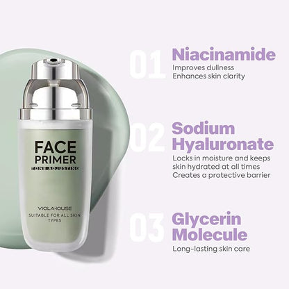 VIOLA HOUSE Face Primer, Tone Adjust Primer For Face