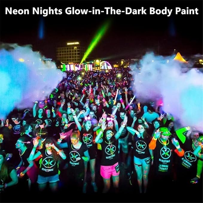 Go Ho Neon Yellow Body Paint 2.37oz