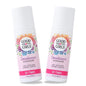 Good for You Girls Aluminum-Free, Natural & Vegan Deodorant for Kids, Preteens, Teens, Safe & Effective Odor Protection, Clear Roll-On, Natural Fragrance | Soft Powder, 3 oz (Pack of 2)