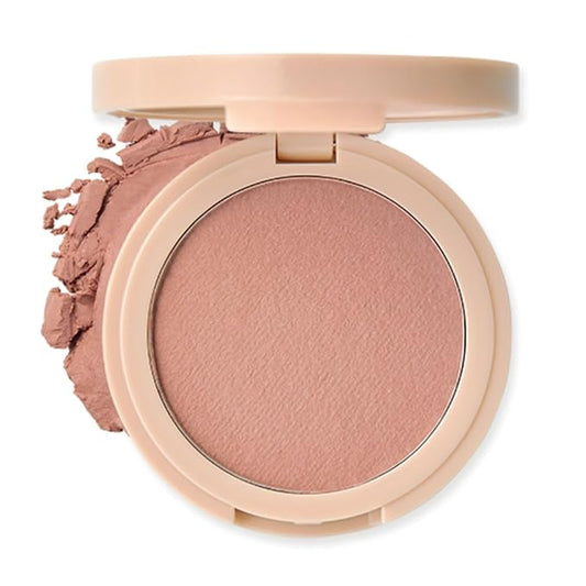 EGLIPS All Over Blusher - Multi-Use Cream Jelly Blush for Eyes & Cheeks Buildable and Blendable Texture with Shimmery Pearls Natural Korean Face Makeup (02 BEIGE LOG, 0.18 oz)