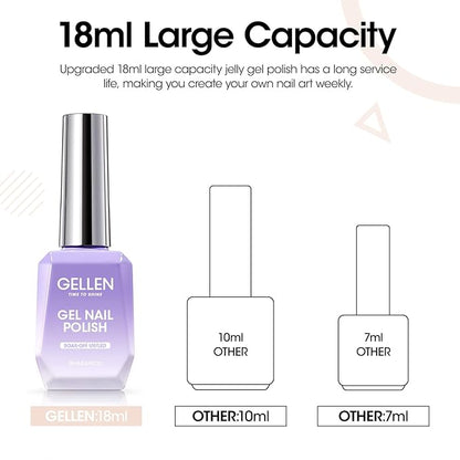 Gellen Jelly Gel Nail Polish
