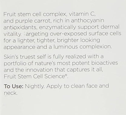 Andalou Natural Purple Carrot + C Luminous Night Cream, Purple Carrot Plus C Luminous, 1.7 Ounce