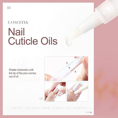 COSCELIA 8pcs Cuticle Oil Pen